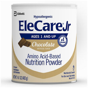 ELECARE JR CHOCOLATE 14.1OZ PWD 6CS